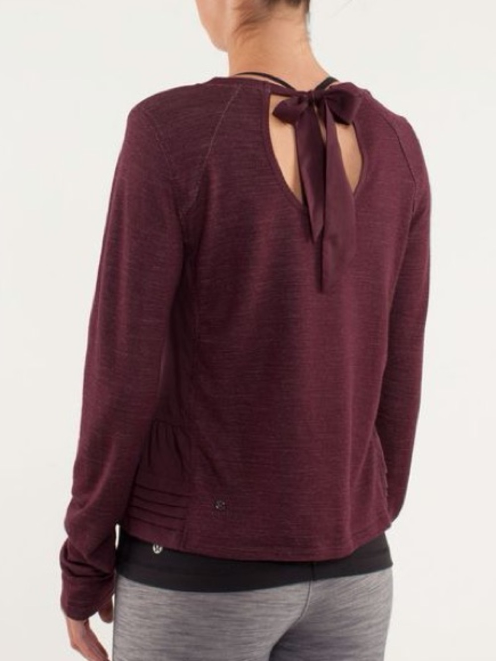 Lululemon Sattva Pullover Sweater - Bordeaux Drama Burgundy